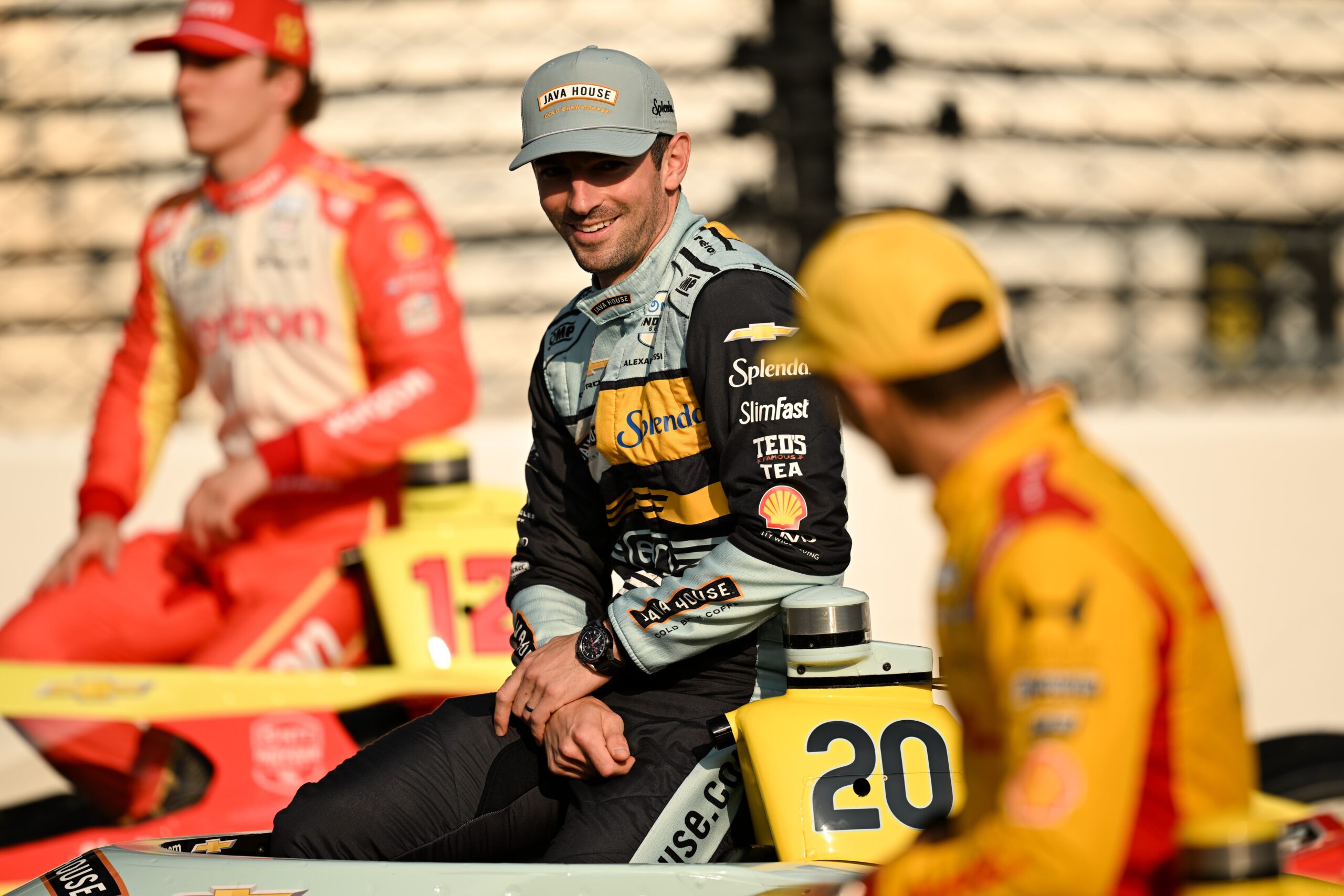 Alexander Rossi explained the unusual cause behind his Indy 500 practice crash, revealing that slow-speed pack running and dirty air in Turn 2 led to the heavy accident involving Pato O’Ward.