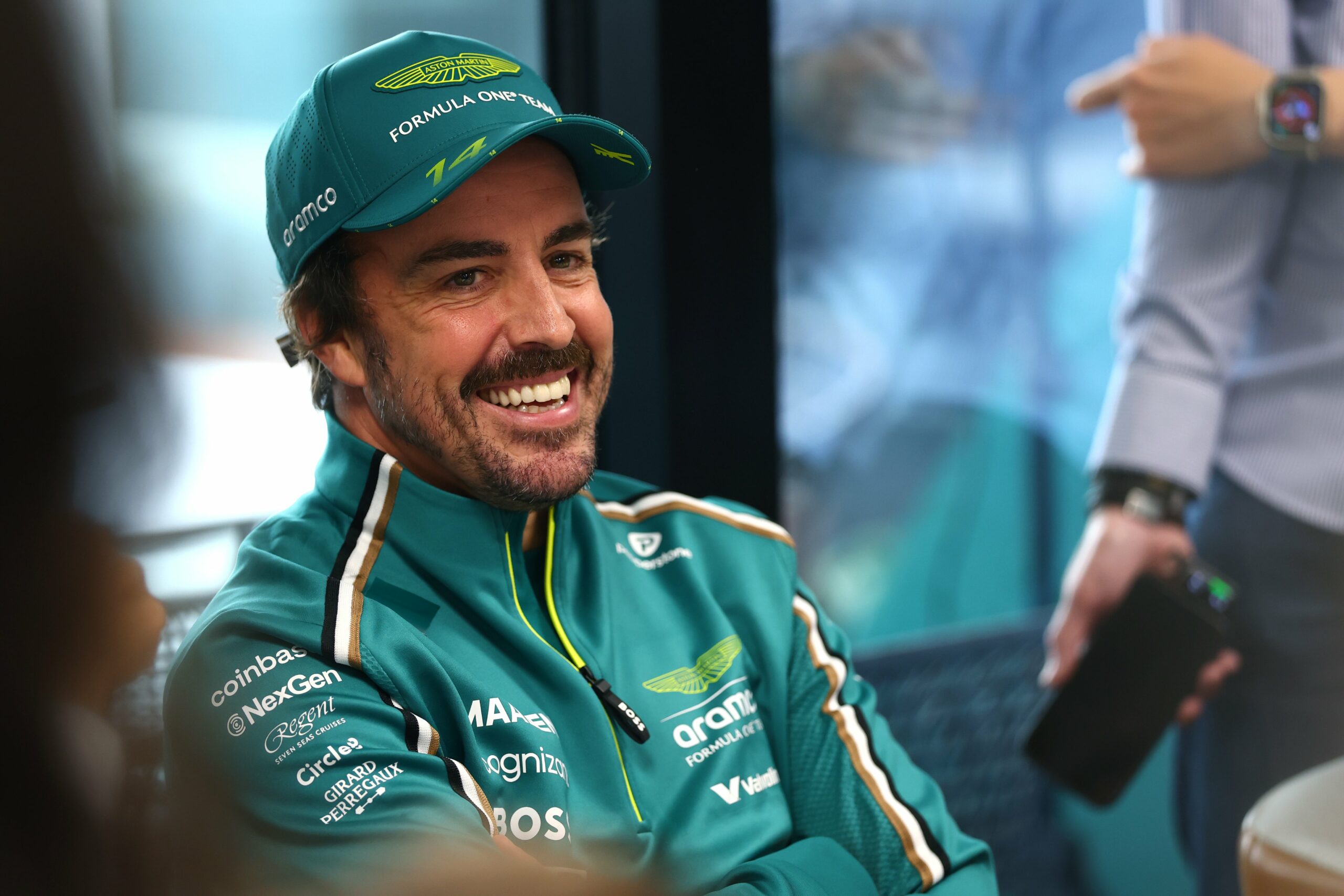 Aston Martin F1 Team Driver Fernando Alonso