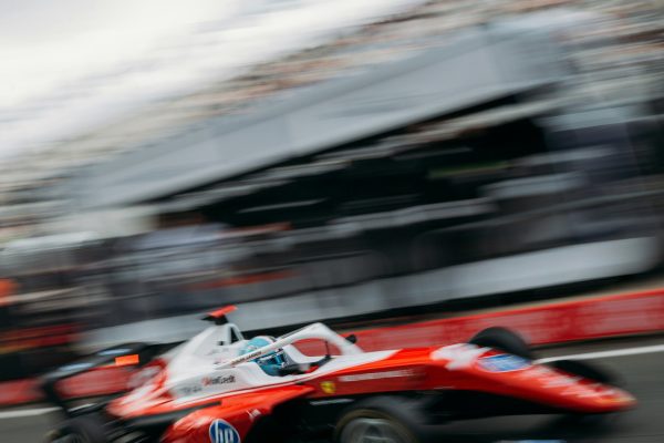 Ferrari-backed Alba Larsen during the 2026 F1 Academy Zandvoort round at the Dutch GP.