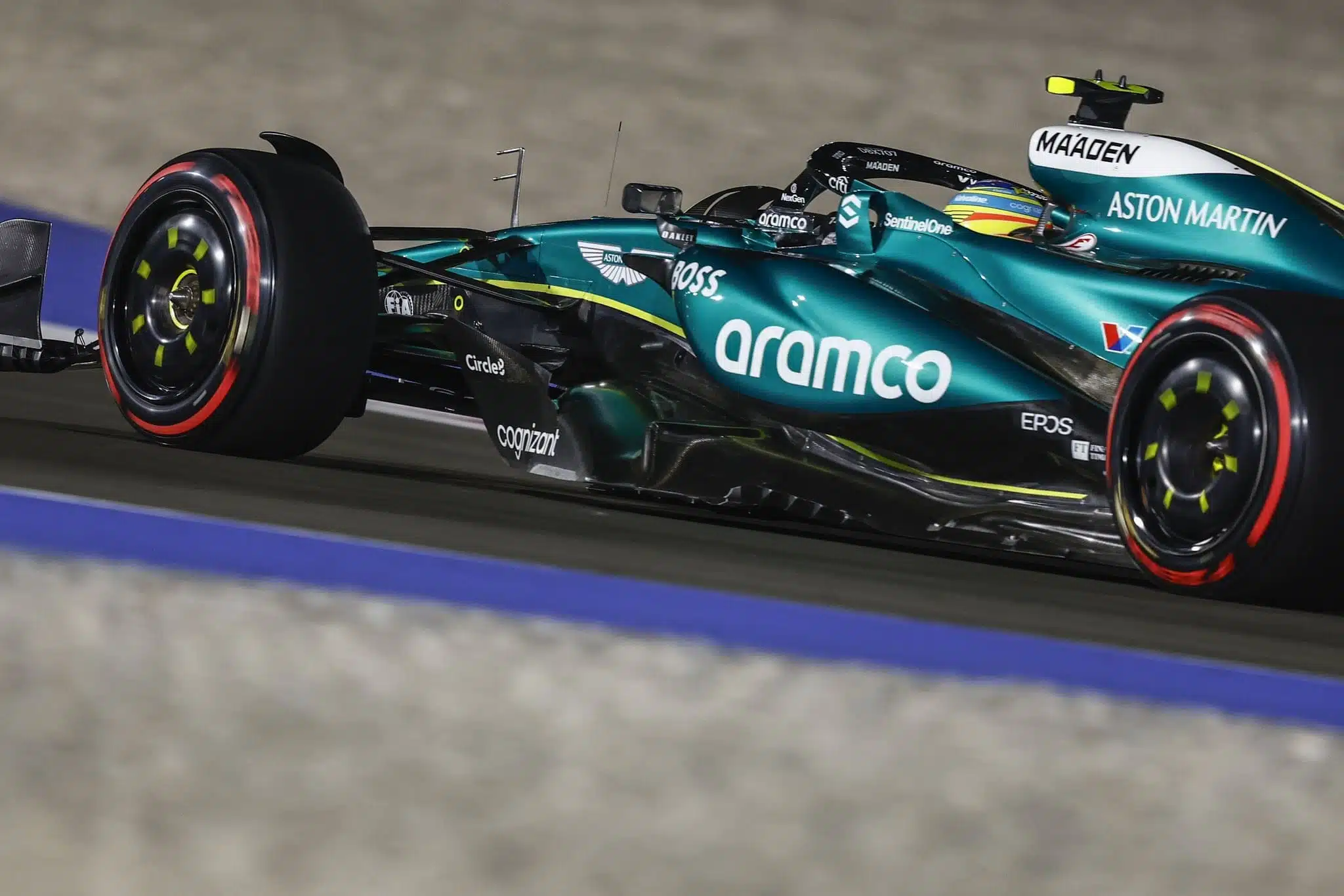 Alonso during the F1 Qatar GP