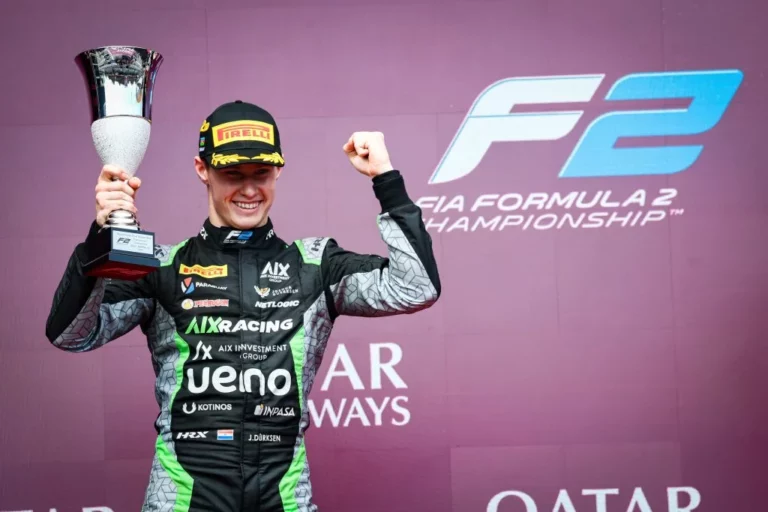 Joshua Duerksen takes P2 in Baku Feature Race for AIX Racing