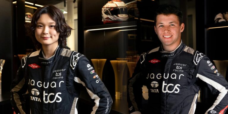 Jaguar TCS Racing announce Juju Noda and Bryce Aron to race at Madrid E-Prix Rookie Test