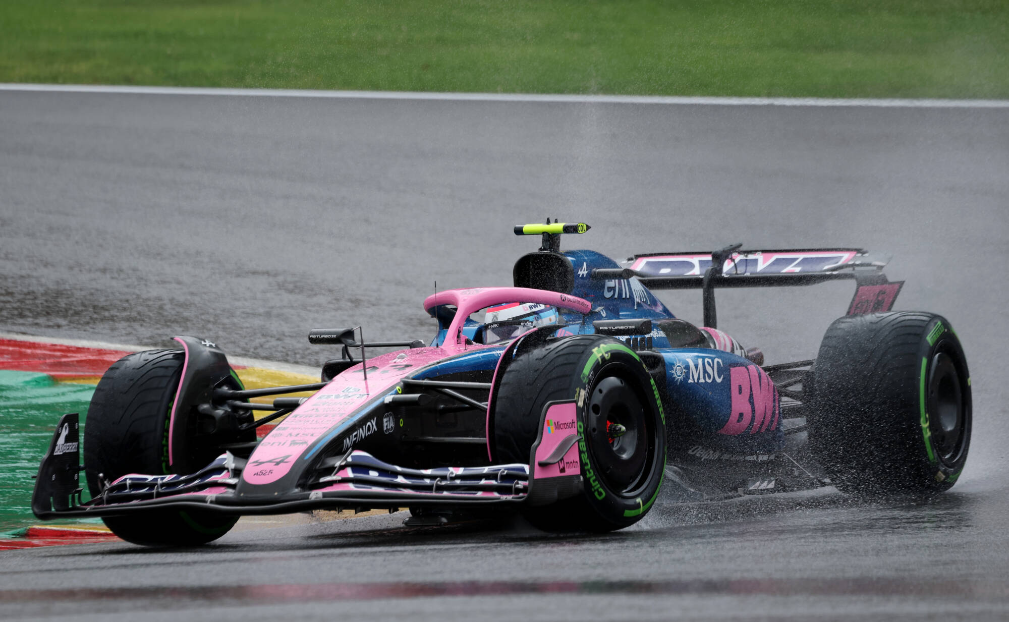 SPA, BELGIUM - JULY 27: Franco Colapinto of Argentina driving the (43) Alpine F1 A525 Renault on track during the F1 Grand Prix of Belgium at Circuit de Spa-Francorchamps on July 27, 2025 in Spa, Belgium. (Photo by Sam Bloxham/LAT Images)