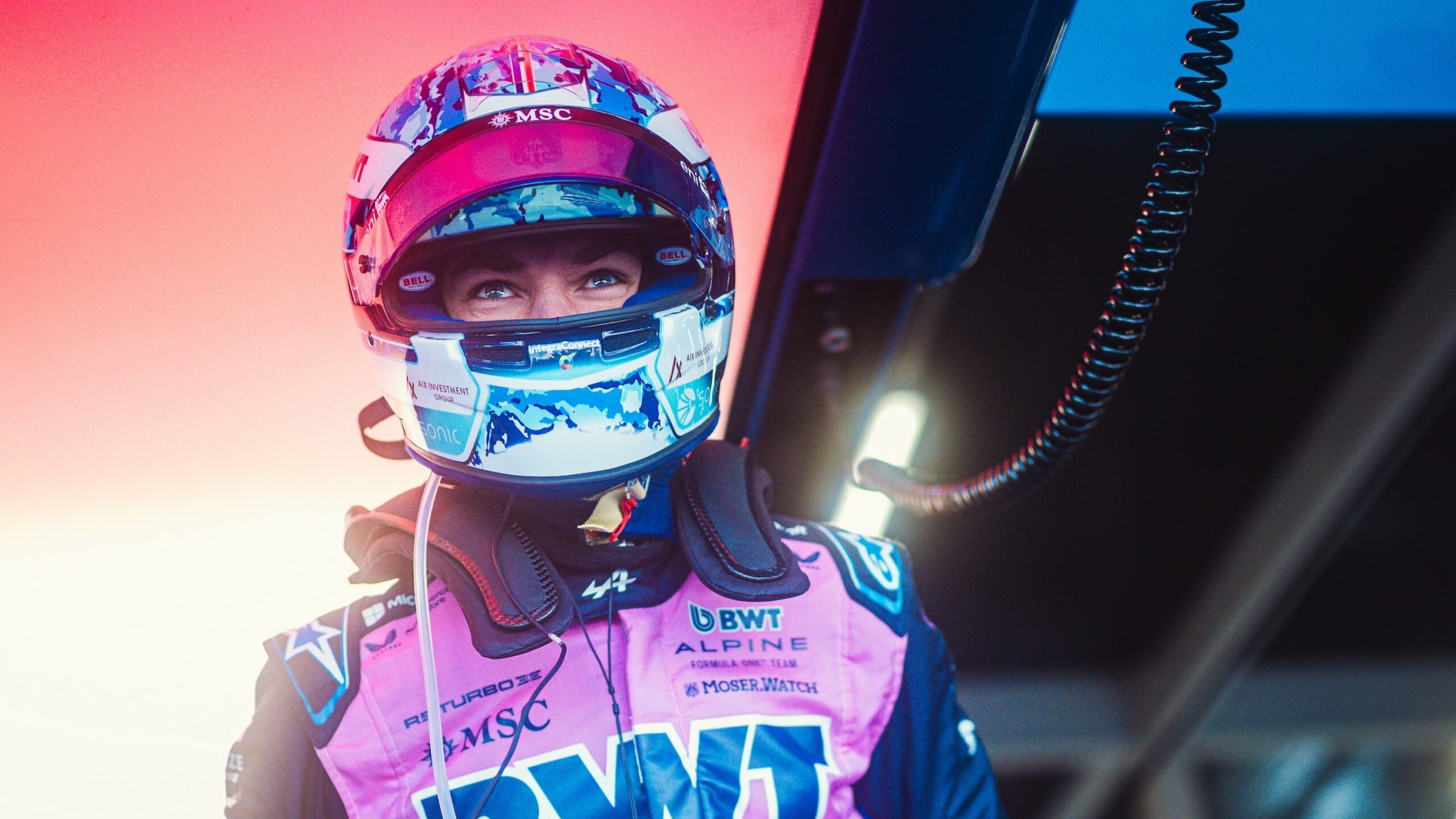 Pierre Gasly ahead of a free practice session of the Formula 1 British Grand Prix