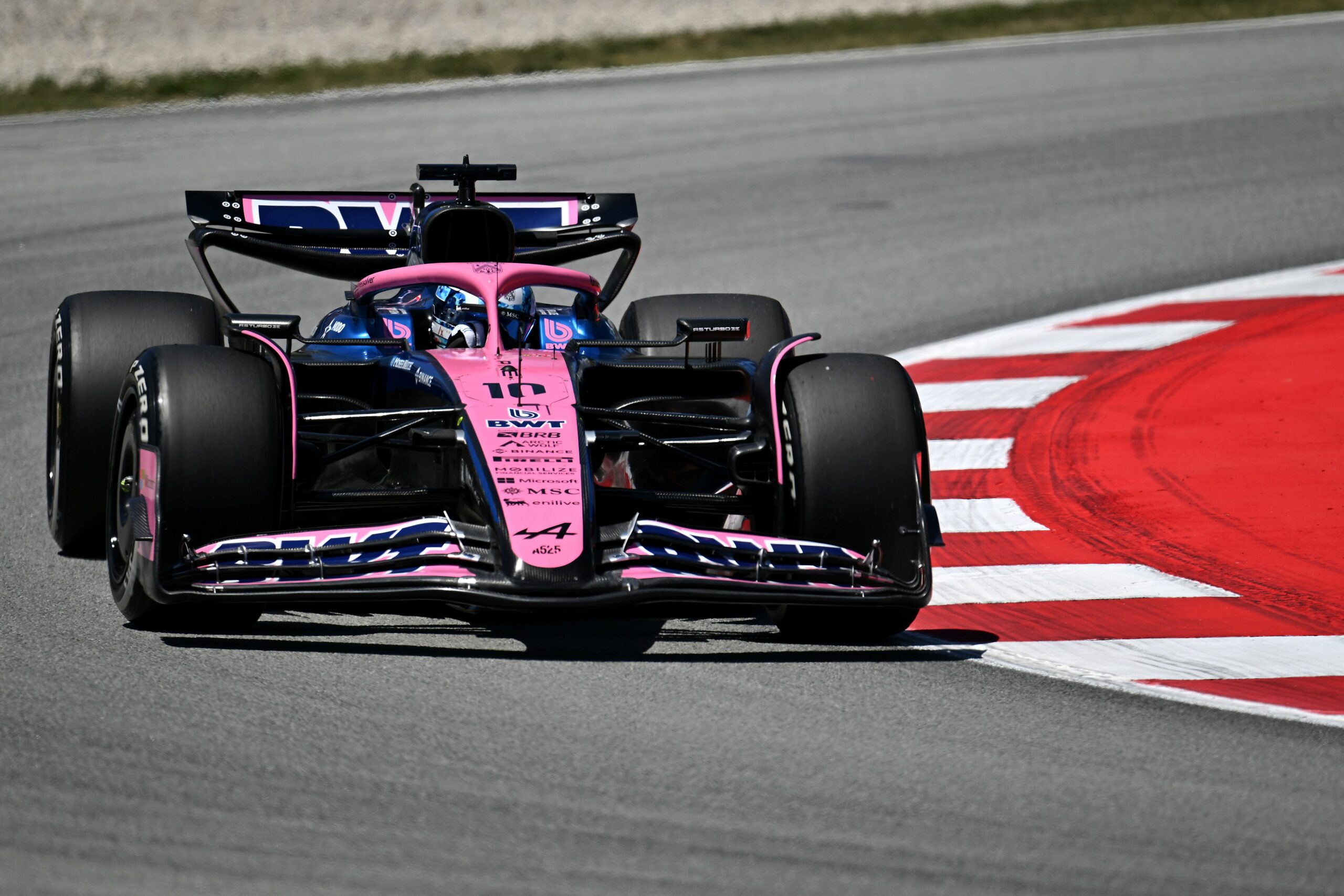 Pierre Gasly at the 2025 F1 Spanish Grand Prix