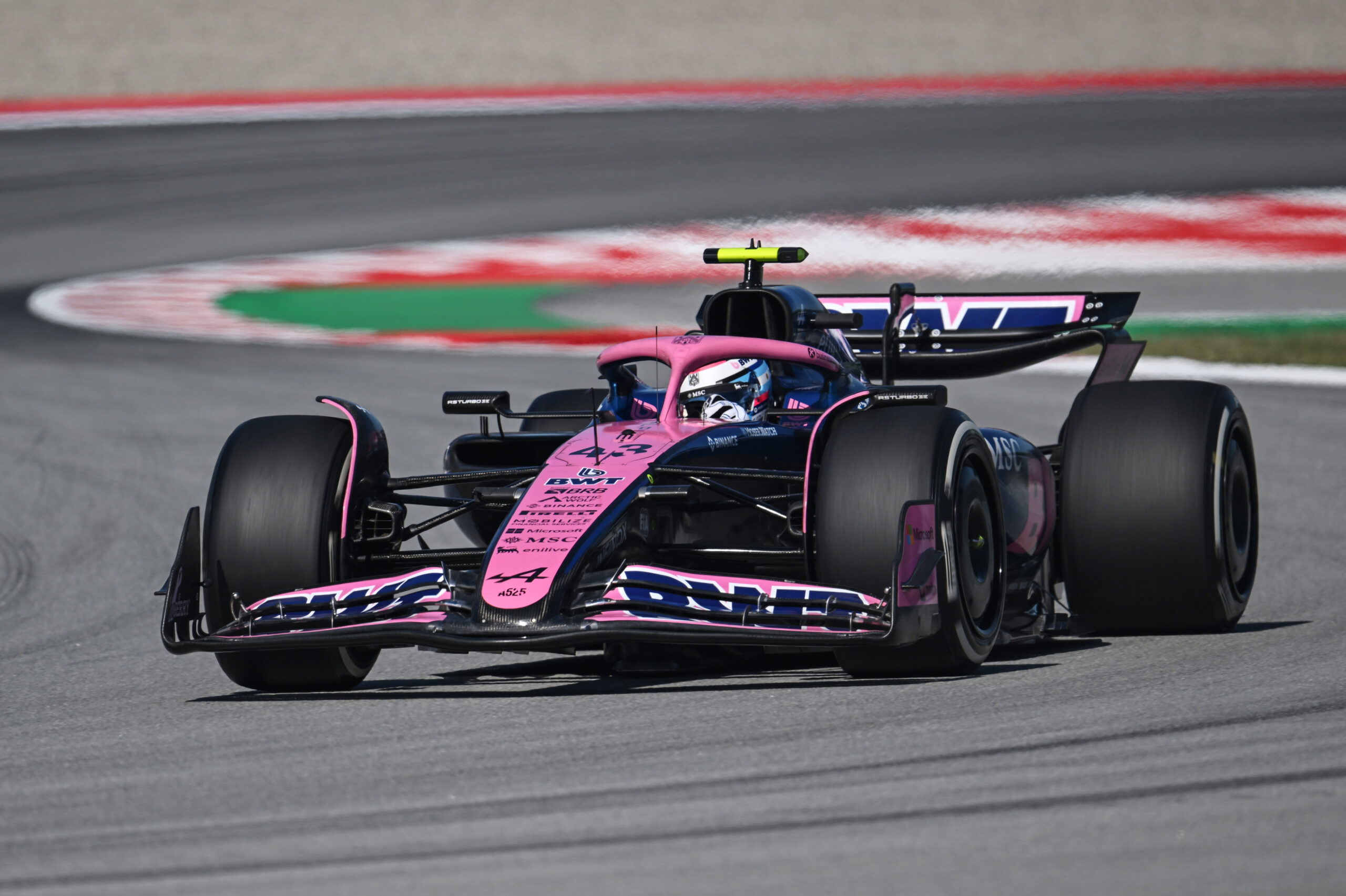 Colapinto prepares for Spanish GP with Alpine
