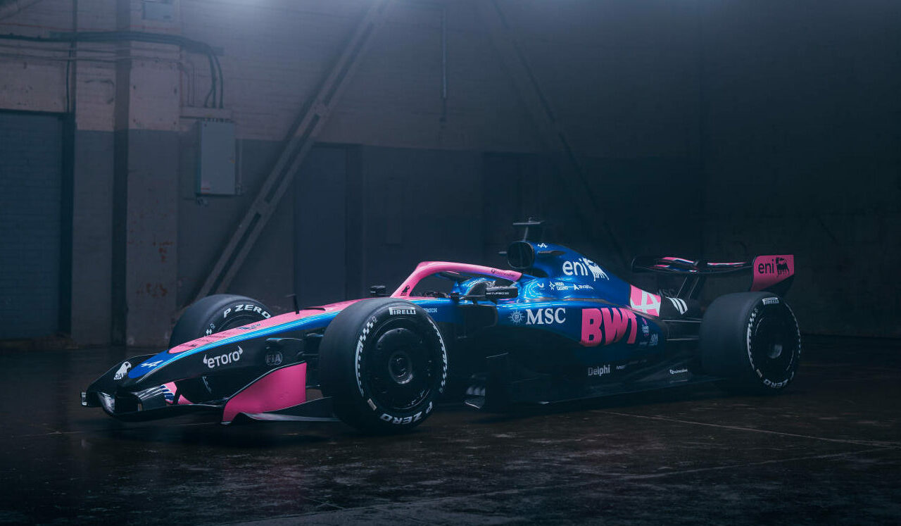 Flavio Briatore introduced Alpine's F1 2026 challenger with renewed purpose and cautious championship ambitions.
