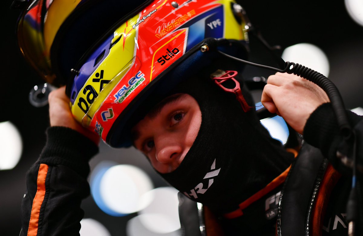 Van Amersfoort Racing's Nicolás Varrone during the 2026 F2 season.
