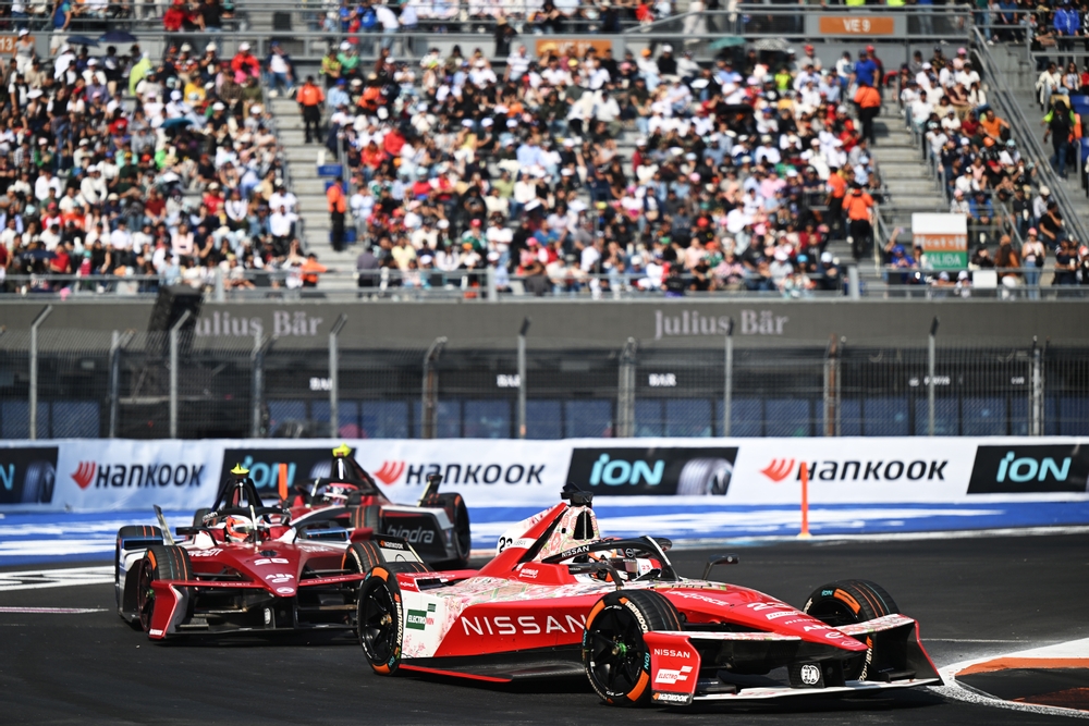 Nato driving for Nissan Formula E during the Mexico City E-Prix