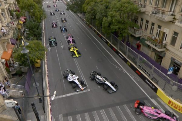 Formula 2 (F2) takes on the streets of Baku for the first of two Feature Races at the 2026 Azerbaijan GP.