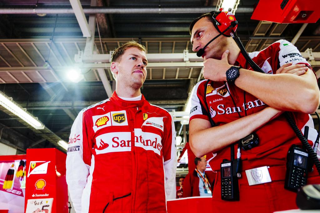 Riccardo Adami, Lewis Hamilton's race engineer, has been moved to a new role at Ferrari after getting removed from his F1 position.