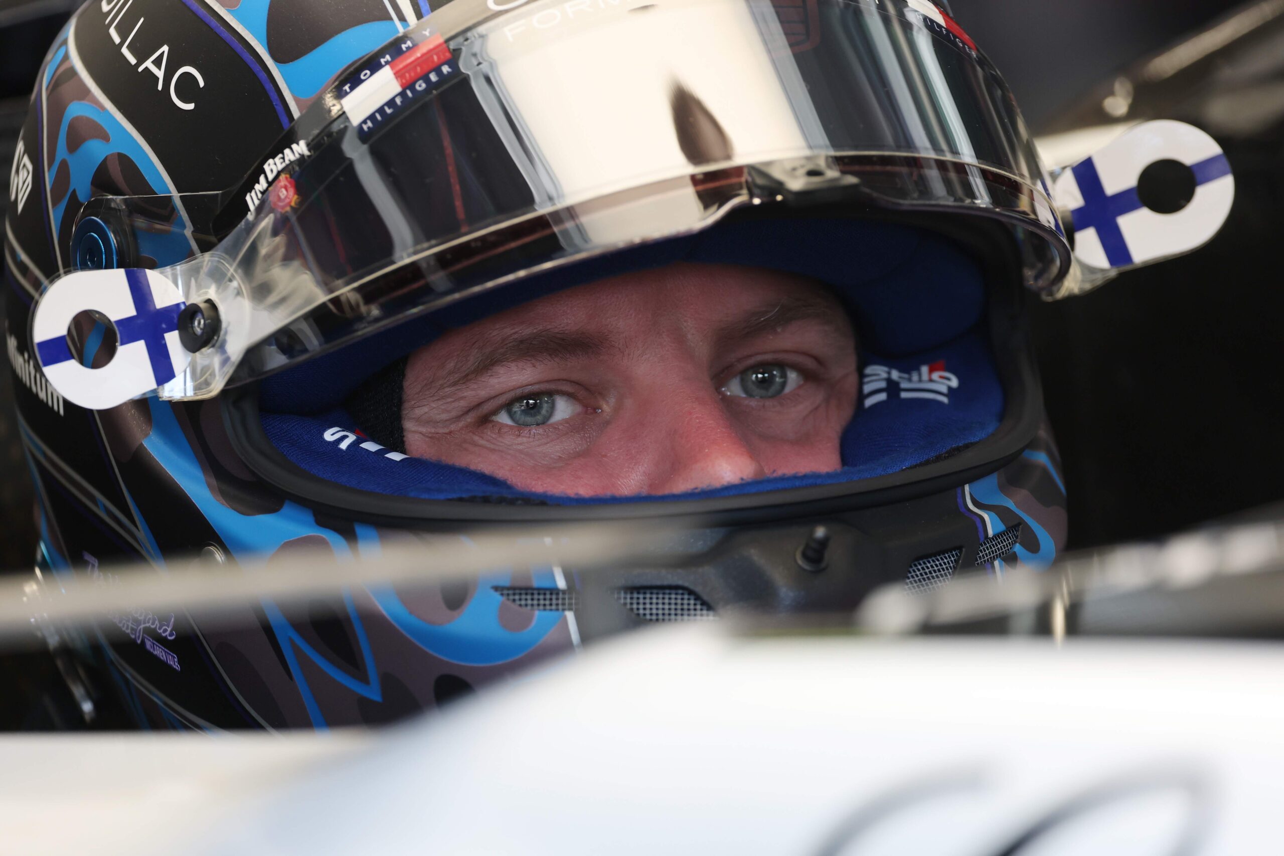 Cadillac F1 Team's Valtteri Bottas at the 2026 F1 Hungarian GP