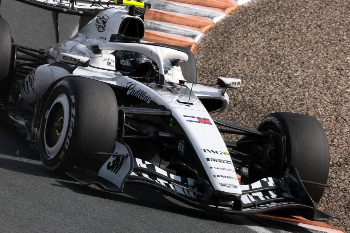 Valtteri Bottas on track for Cadillac at the 2026 F1 Dutch GP in Zandvoort.
