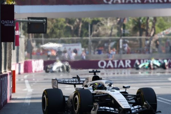 Pérez hails “one of my best” Azerbaijan GP weekends as he calls for F1 regulation changes Sergio Pérez drives his Cadillac F1 car during the 2026 Azerbaijan GP.