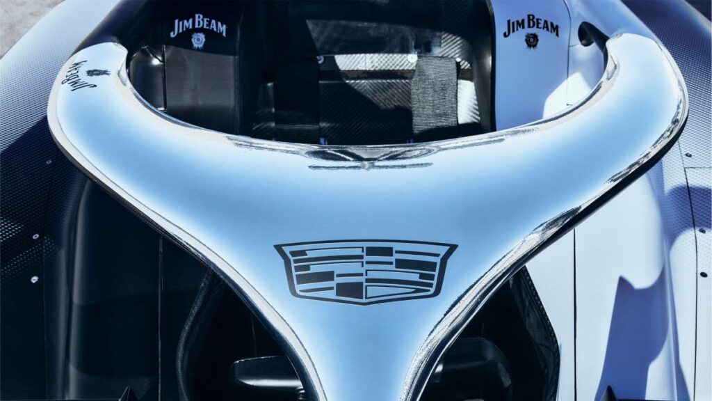 Take a look at the 2026 livery launched by Cadillac F1 Team for their inaugural season in Formula 1 at the Super Bowl LX.