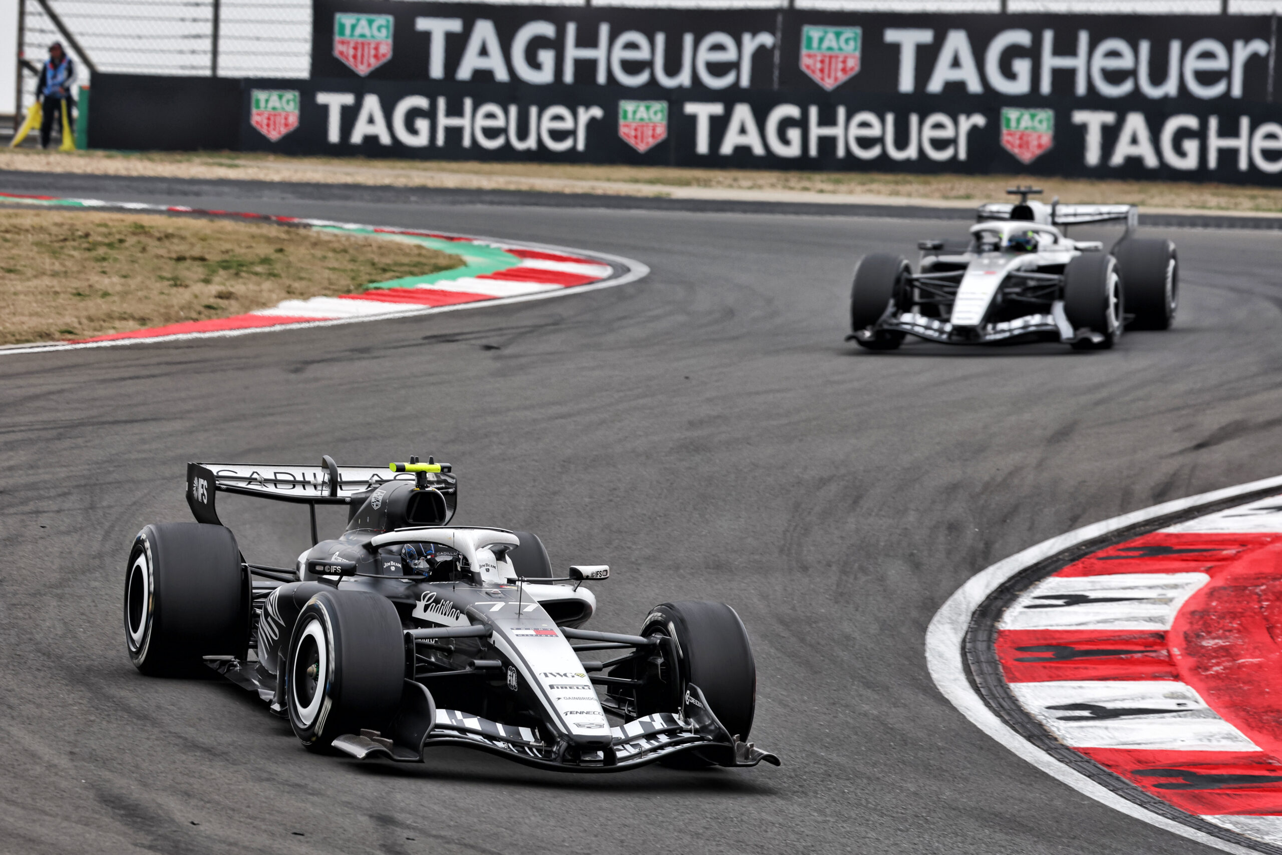 Valtteri Bottas, from Cadillac, during the F1 2026 Chinese GP