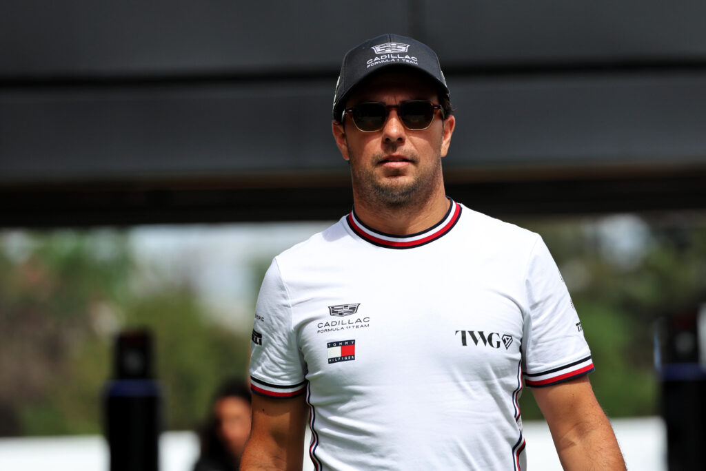 Cadillac's Sergio Pérez during F1 Barcelona GP 2026.