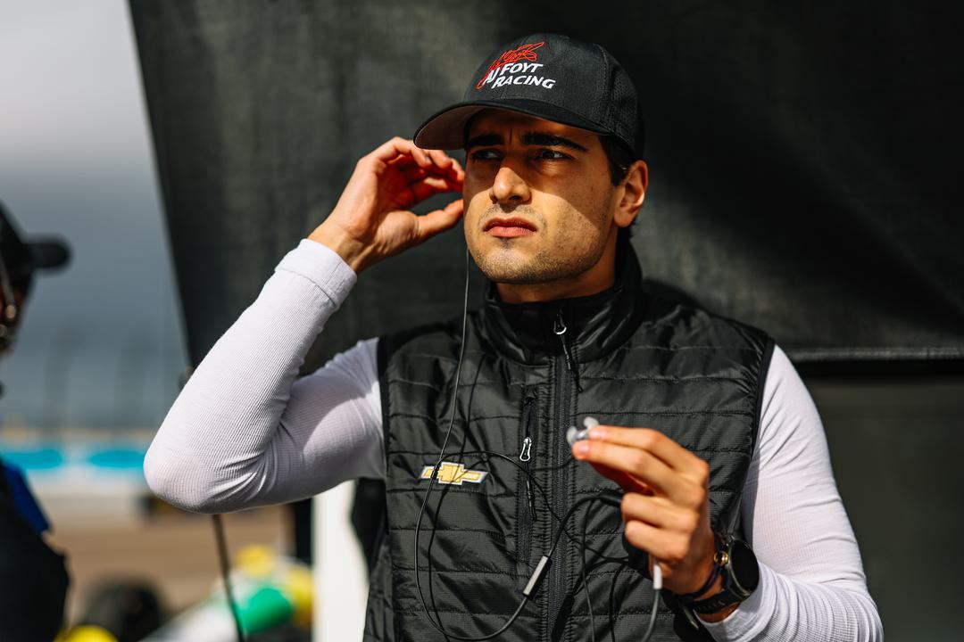 Brazilian driver, Caio Collet, sees racing in IndyCar with AJ Foyt Racing in 2026 as "a dream come true" as he enters his rookie season.