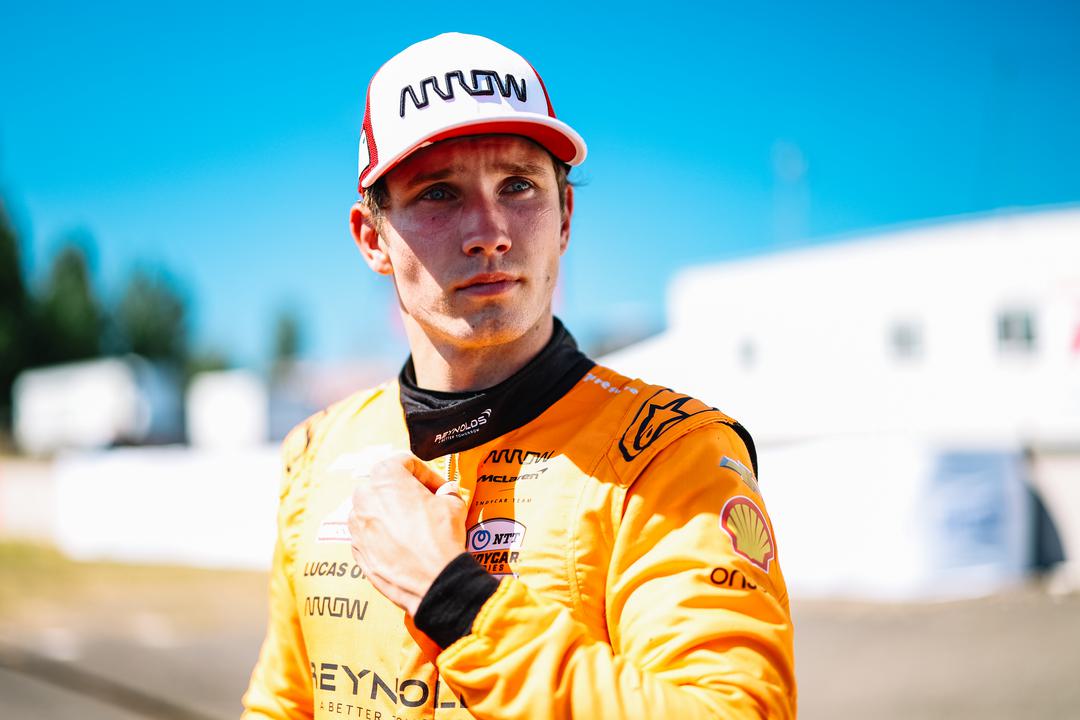 Arrow McLaren's Lundgaard ahead of Milwaukee