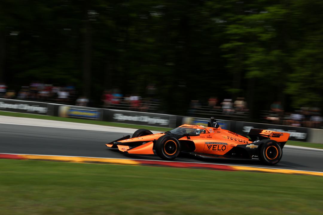 FP2 at round 9 of the 2025 IndyCar season is in the books as final practice was run in nice conditions at Road America, view the full report and results below.