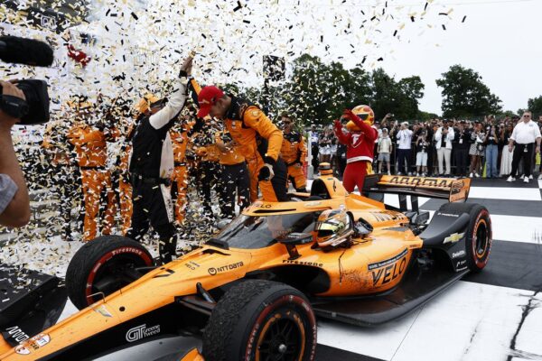 Lundgaard: Extending penultimate stint key to remarkable Road America IndyCar win Christian Lundgaard Road America