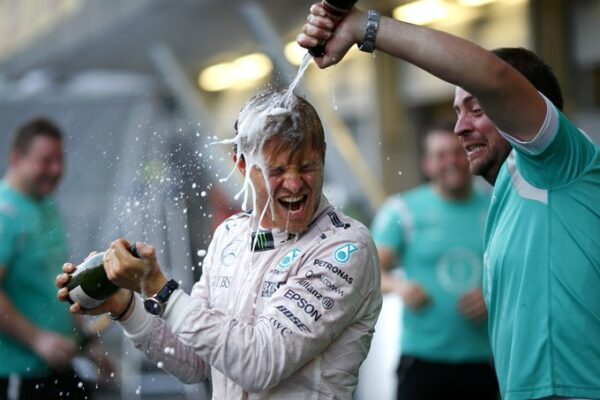 Nico Rosberg’s second career grand slam: When Baku hosted the F1 European Grand Prix Nico Rosberg celebrates a grand slam victory at the 2016 F1 European Grand Prix