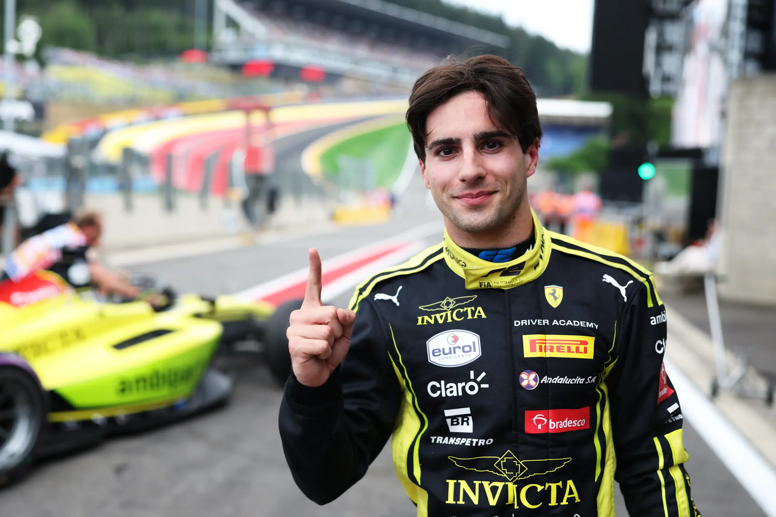 Câmara reflects on his fourth F2 pole of 2026 at the Belgian GP, red-flag chaos, race starts, tyre management and his title focus