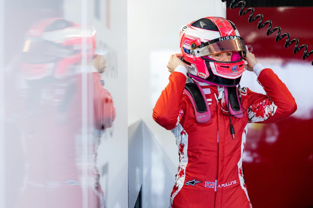 Abbi Pulling to join Nissan Formula E Team for the Rookie Test in Berlin.