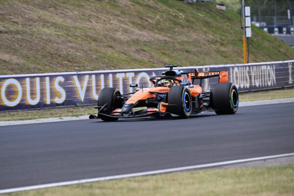 Oscar Piastri for McLaren at the 2026 F1 Hungarian GP