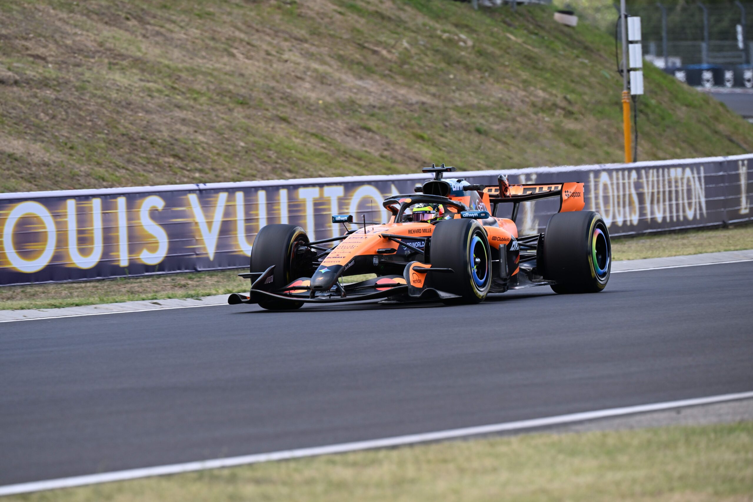 Oscar Piastri for McLaren at the 2026 F1 Hungarian GP