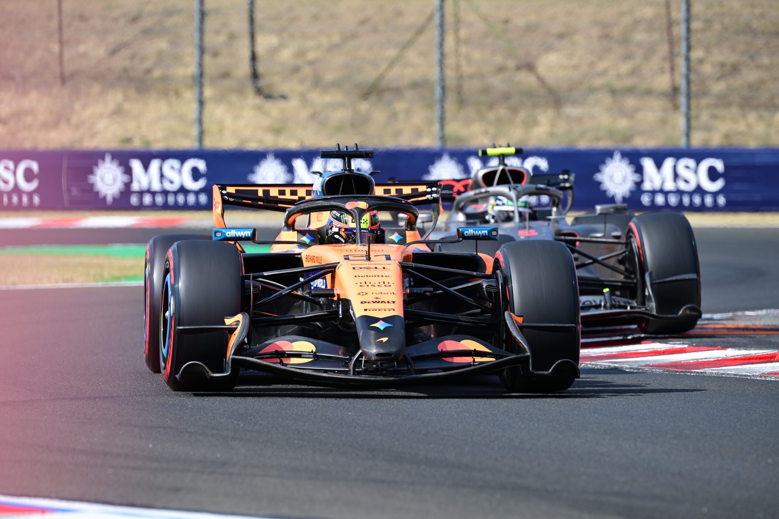 Oscar Piastri for McLaren at the 2026 F1 Hungarian GP Qualifying session