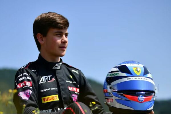 Formula 3 driver Tuukka Taponen of ART Grand Prix