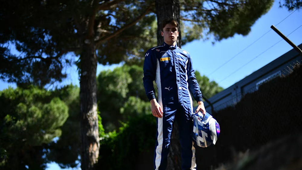 Formula 2's Luke Browning on his future goals, and his drive to F1