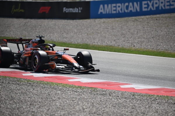 Piastri on track at the F1 Barcelona-Catalunya GP