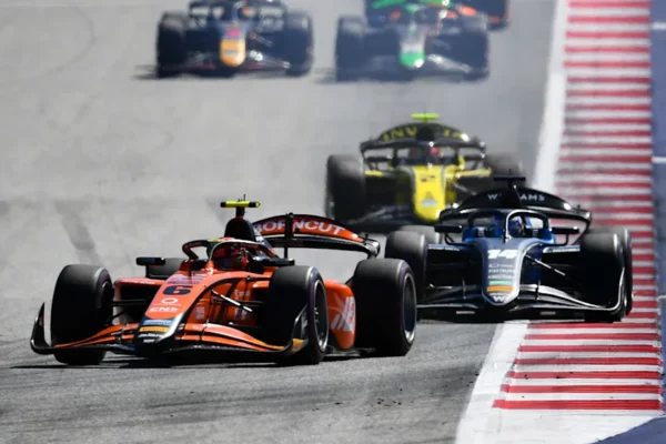 2025 F2 Championship Standings after the Austrian GP Feature Race Verschoor wins the F2 Austrian GP Feature Race and takes the points lead as Dunne is disqualified for a technical breach.