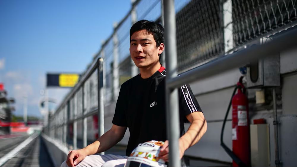 Jin Nakamura for Hitech TGR at the Formula 3 Testing in Barcelona - Day 1