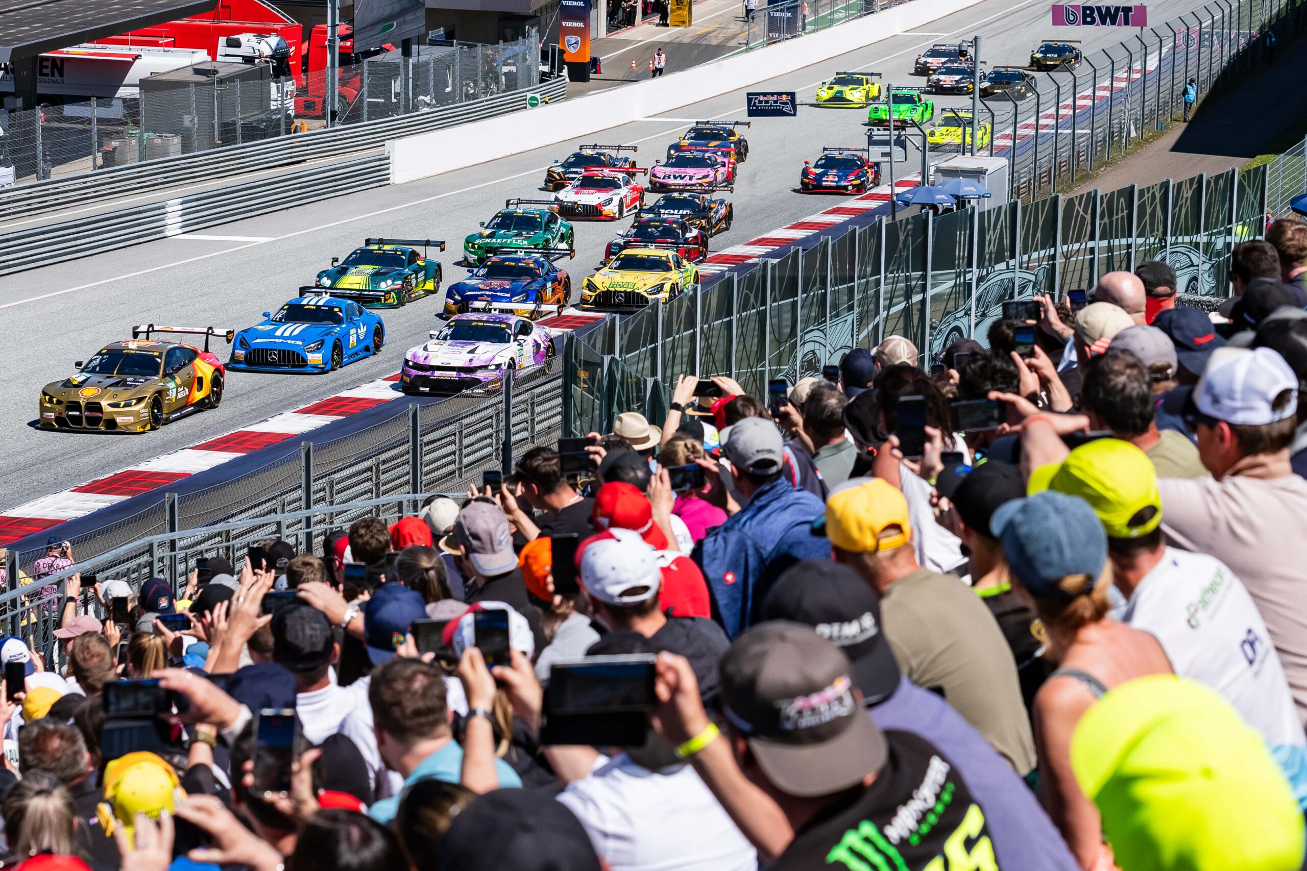 DTM confirms an eight-round 2027 calendar, with the Red Bull Ring opening the season and Hockenheim hosting the finale in October.