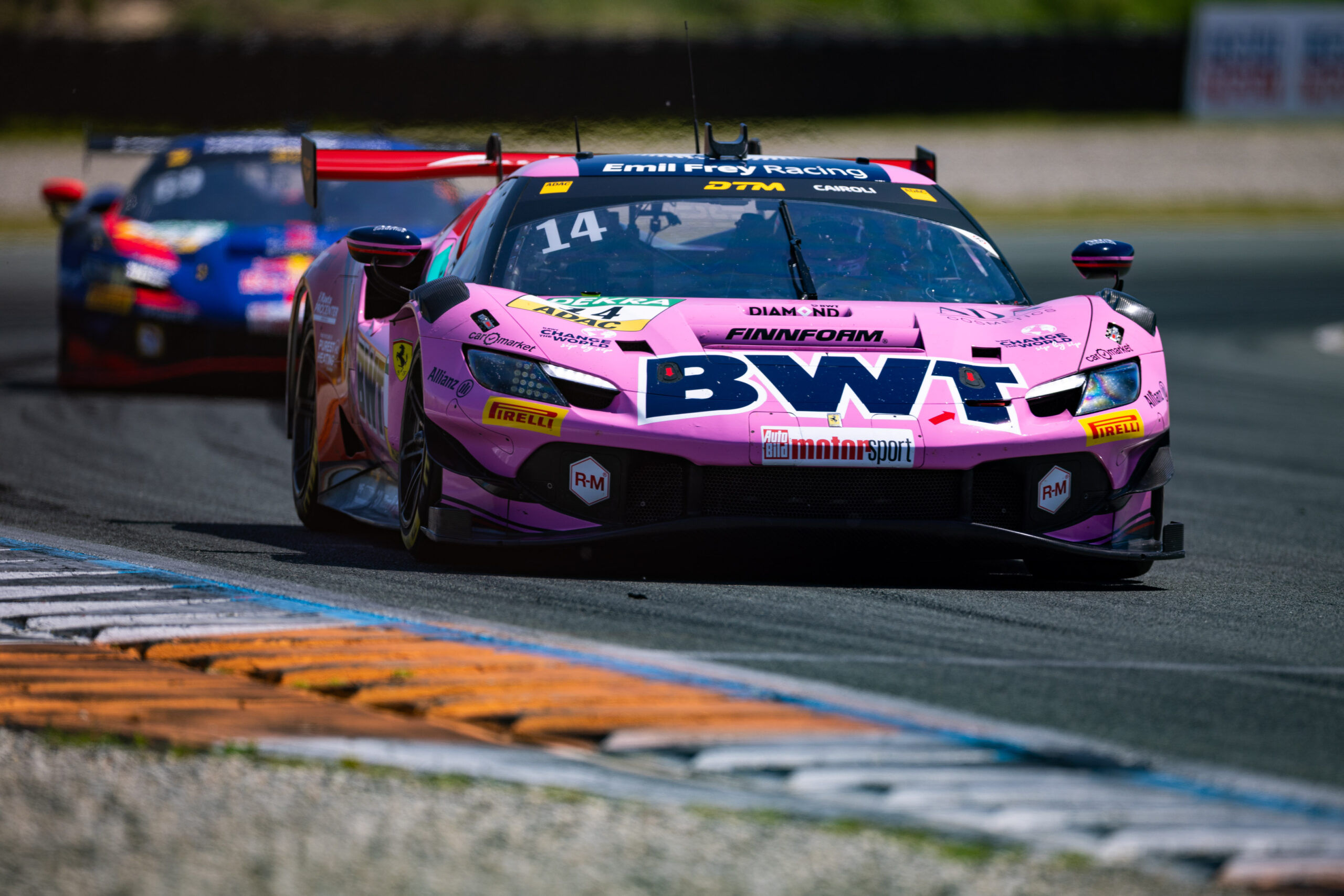 Cairoli claimed pole for DTM Zandvoort Race 1, leading a Ferrari one-two after a red flag disrupted Qualifying 1.