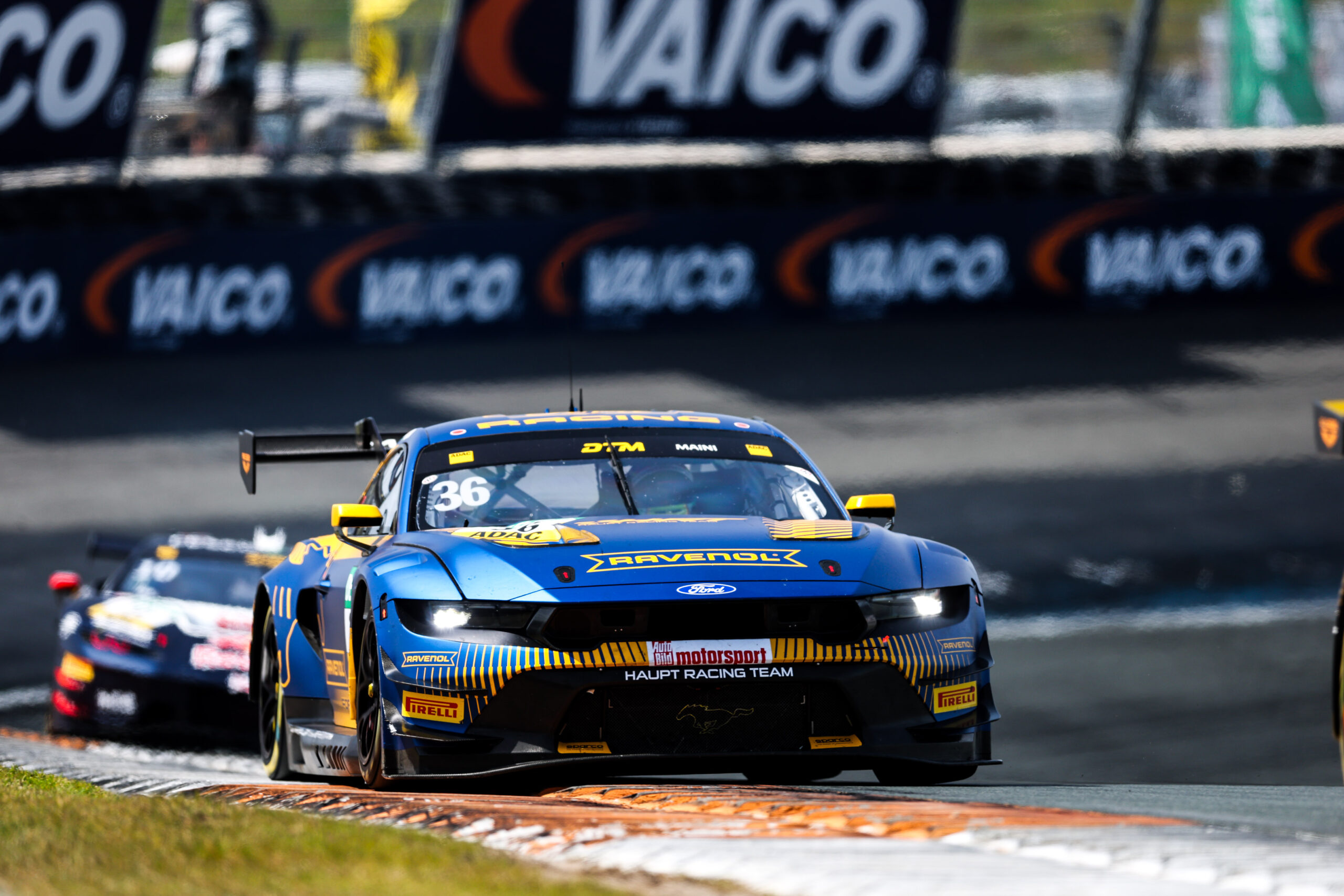 Maini led DTM Free Practice 1 at the Lausitzring ahead of Auer and Bortolotti, with the entire field separated by just over one second.