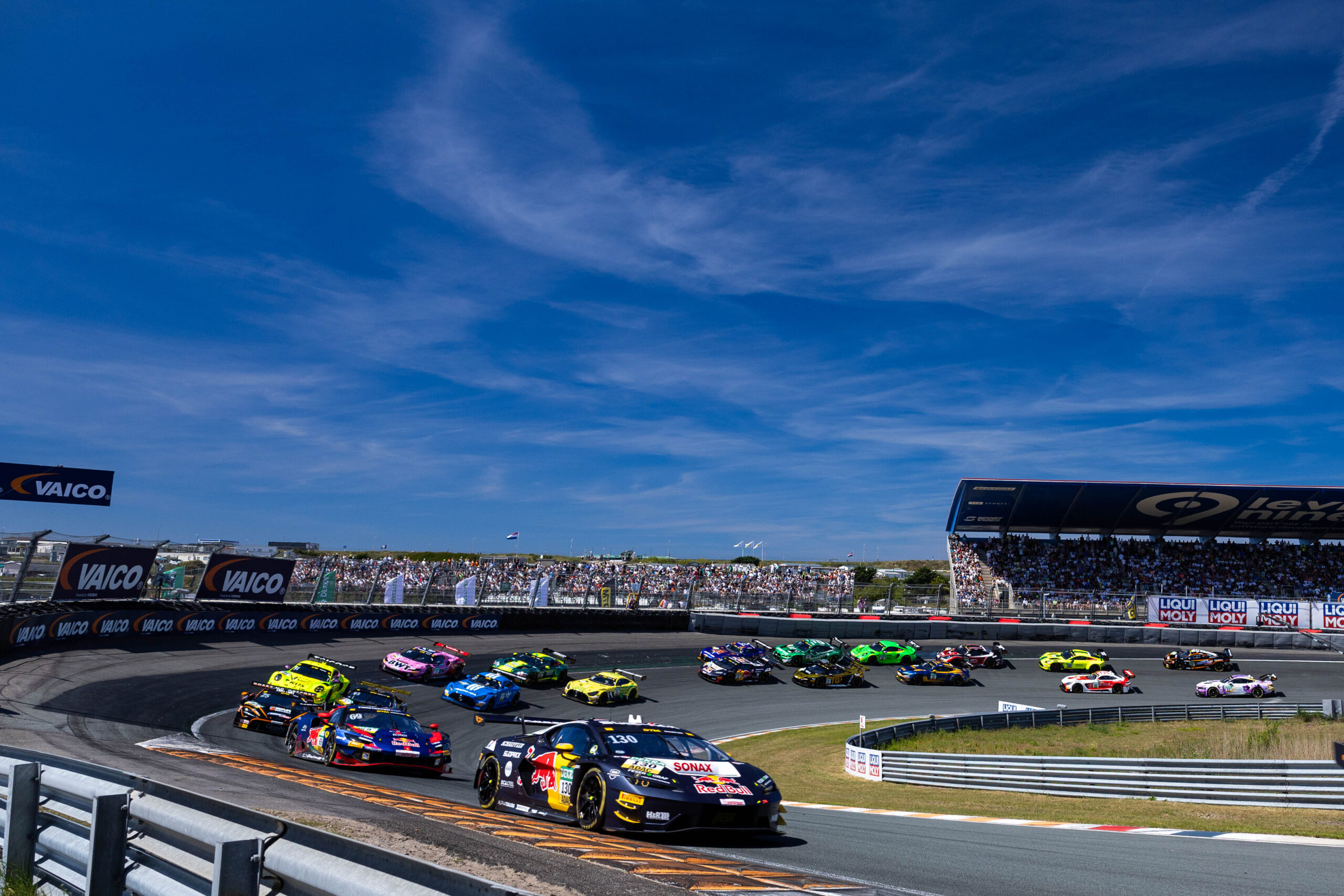 ABT builds 2026 DTM momentum at Zandvoort as Engstler and Mapelli score points with Lamborghini after strong Race 2 progress.