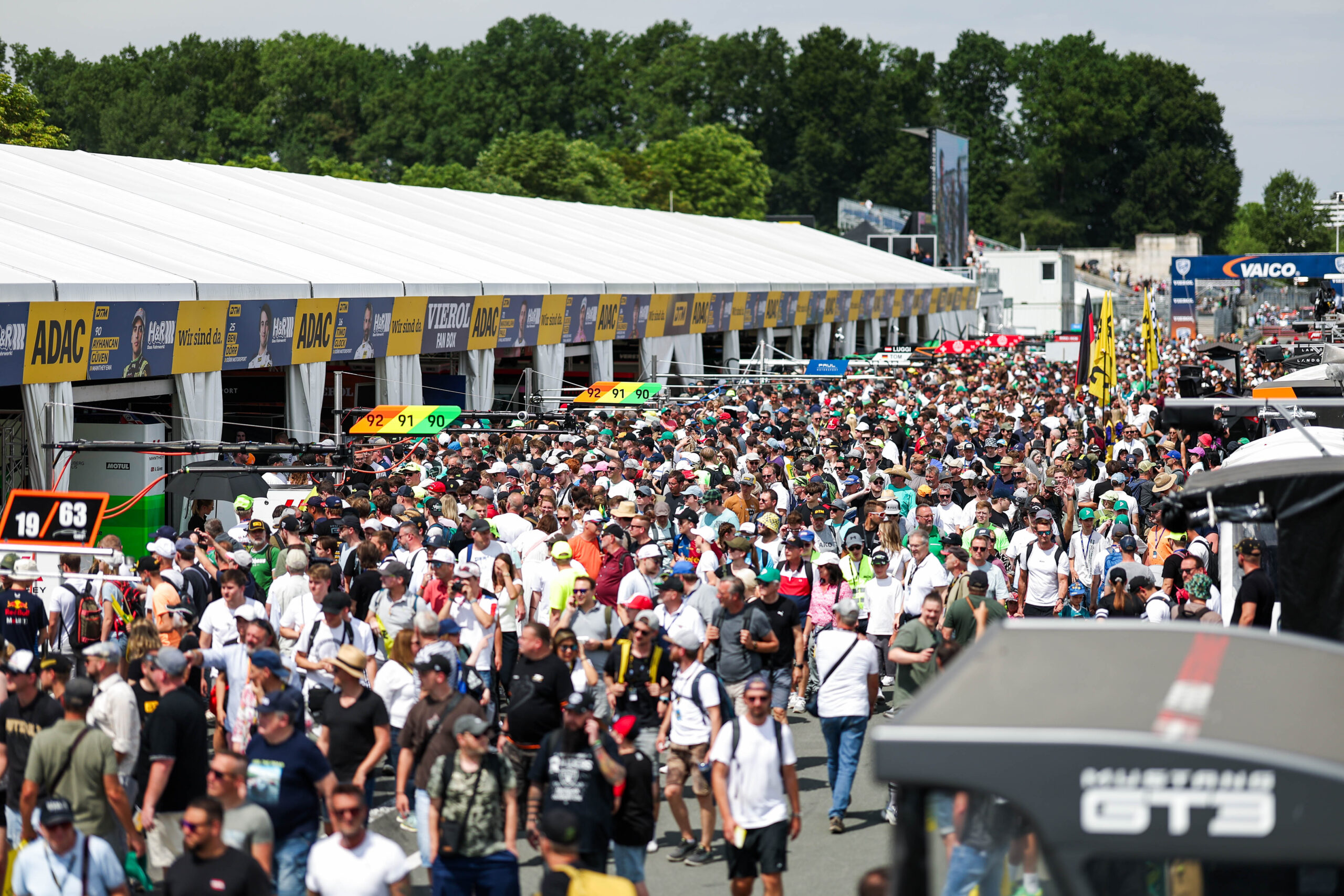 DTM will increase the space between pit stop stations at the Norisring as the series looks to reduce the risk of further pit-lane incidents.