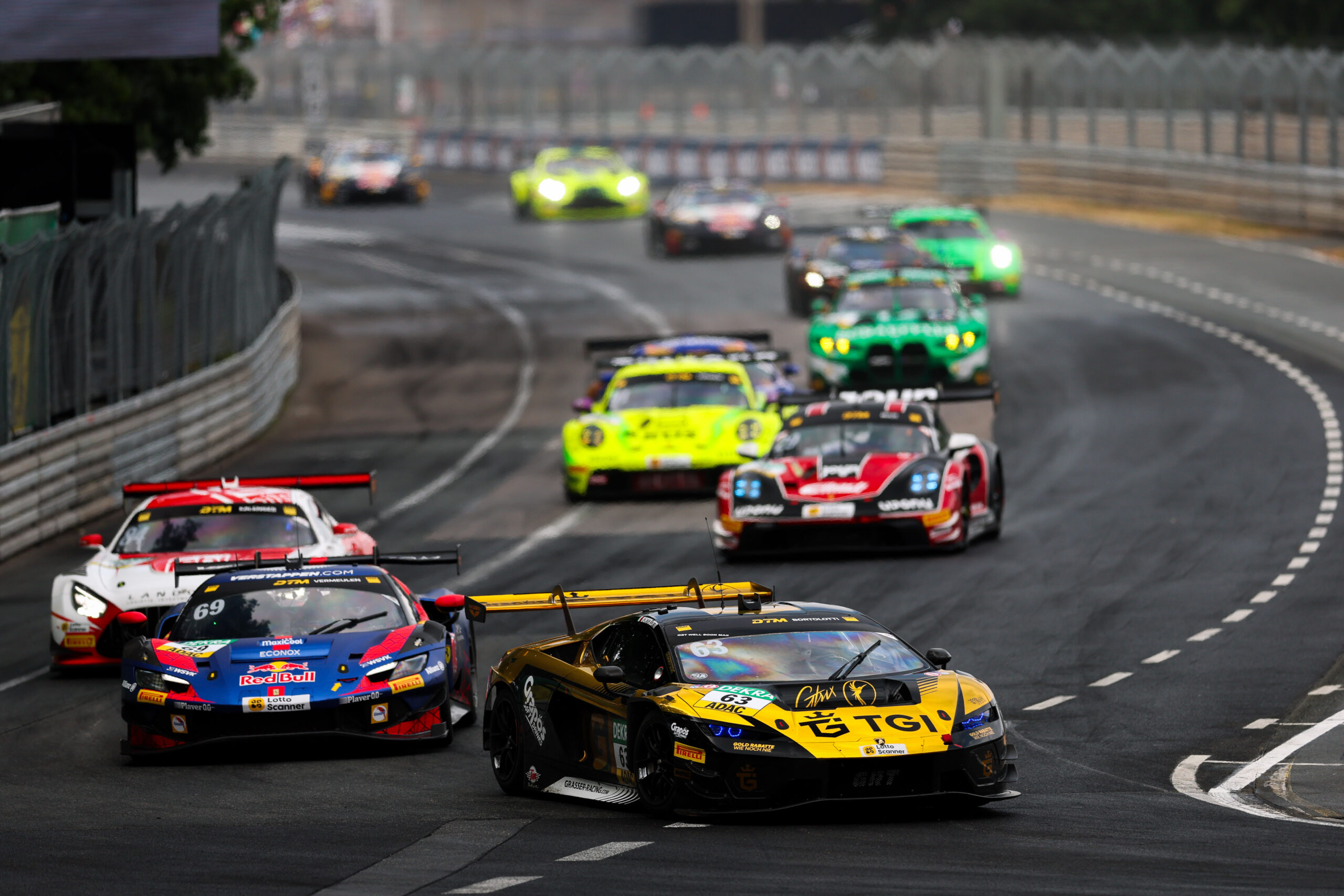 Grasser Racing Team will run one Lamborghini at DTM Oschersleben as parts delays leave Mirko Bortolotti carrying its hopes alone.