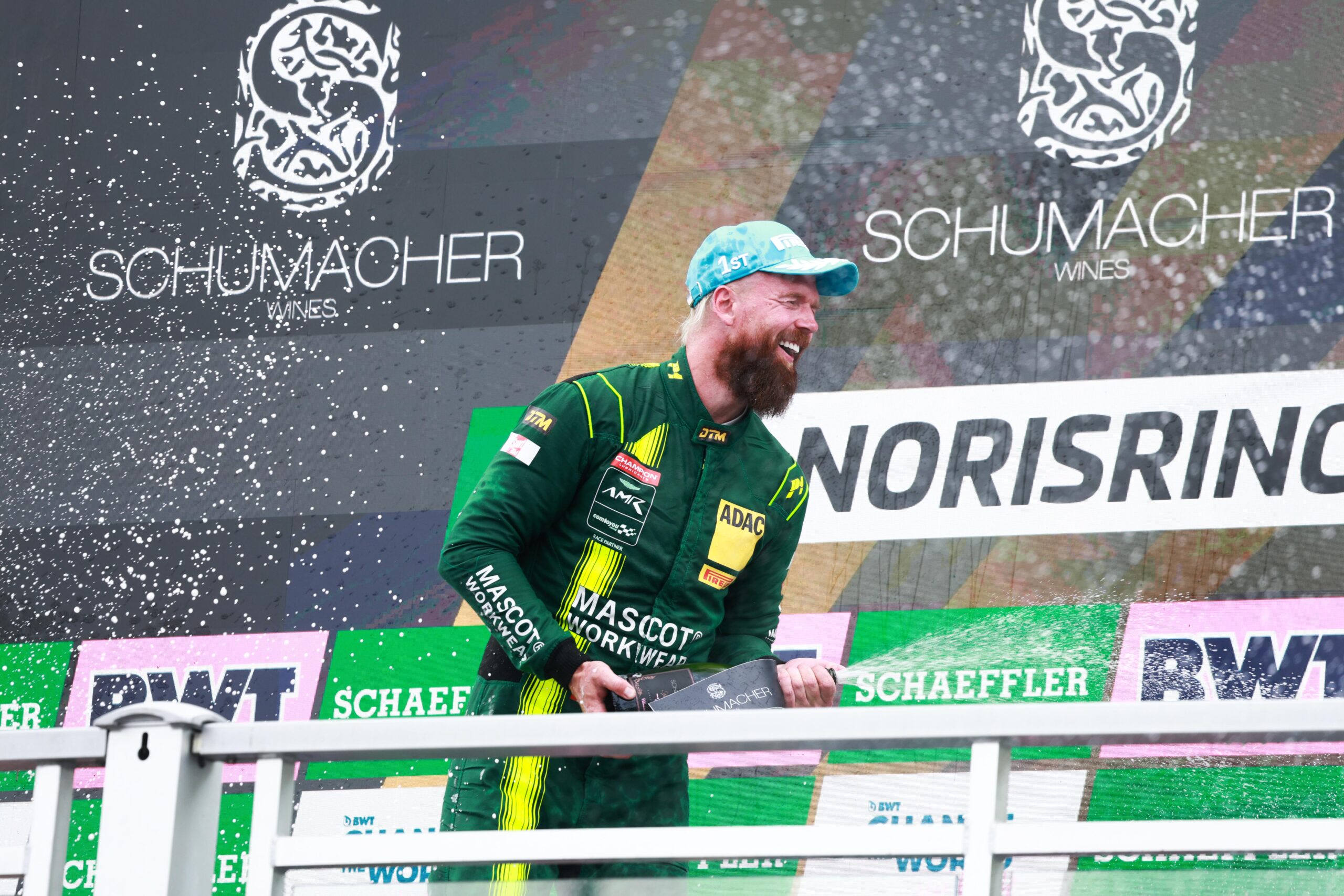 Thiim reflects on his perfect 2026 DTM Norisring weekend, Race 2 victory, championship lead and Finn Wiebelhaus pressure.