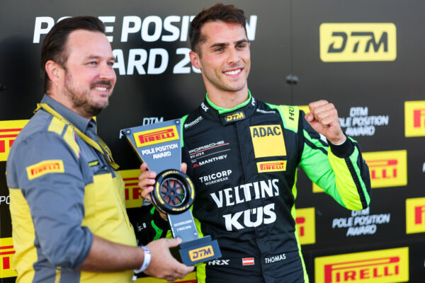 Preining claimed DTM pole in Qualifying 1 at Oschersleben, beating Luca Engstler as Manthey Porsche continued its strong weekend.