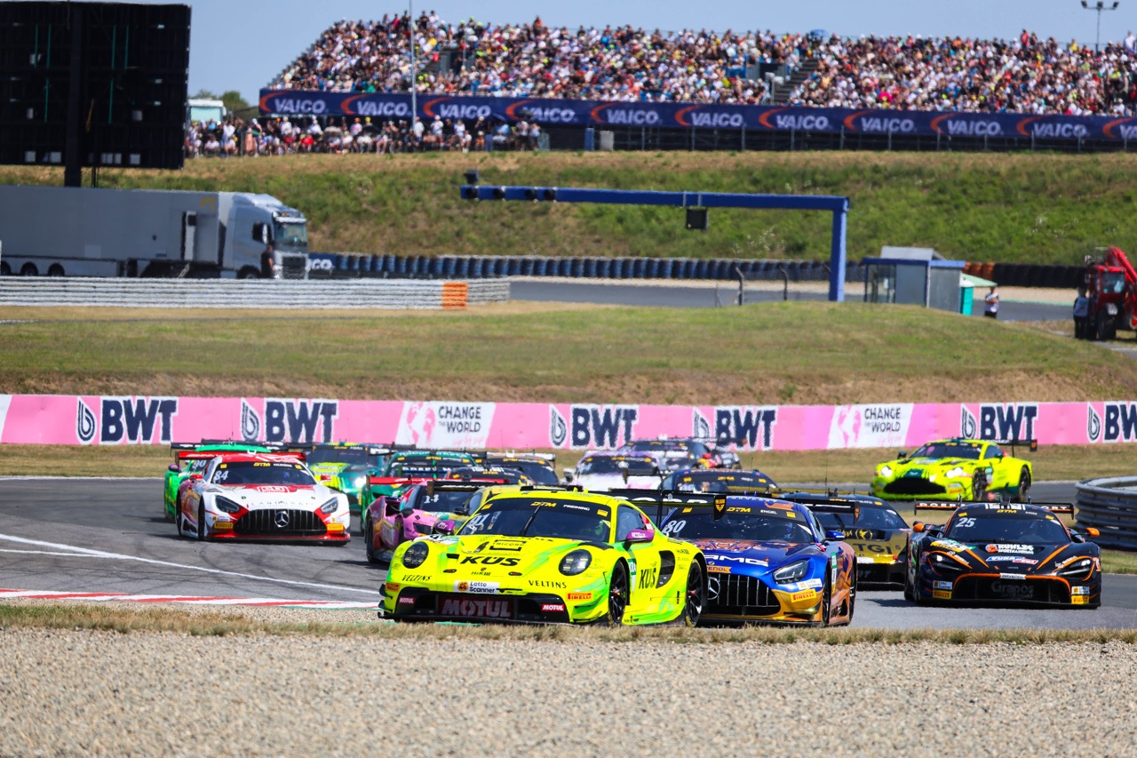 Thomas Preining claimed a second DTM pole at Oschersleben Qualifying 2, beating Luca Engstler as his dominant weekend continued