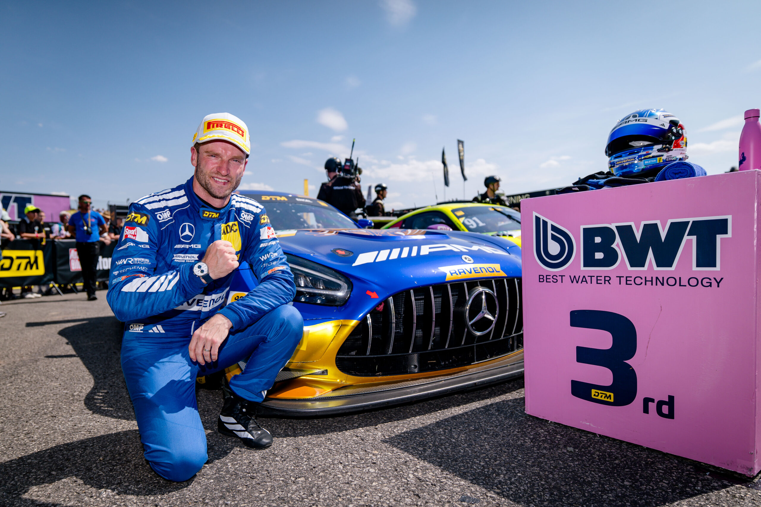 Maro Engel reflects on his Oschersleben Race 1 podium, a pit-stop issue and return to the top of the 2026 DTM standings once more.