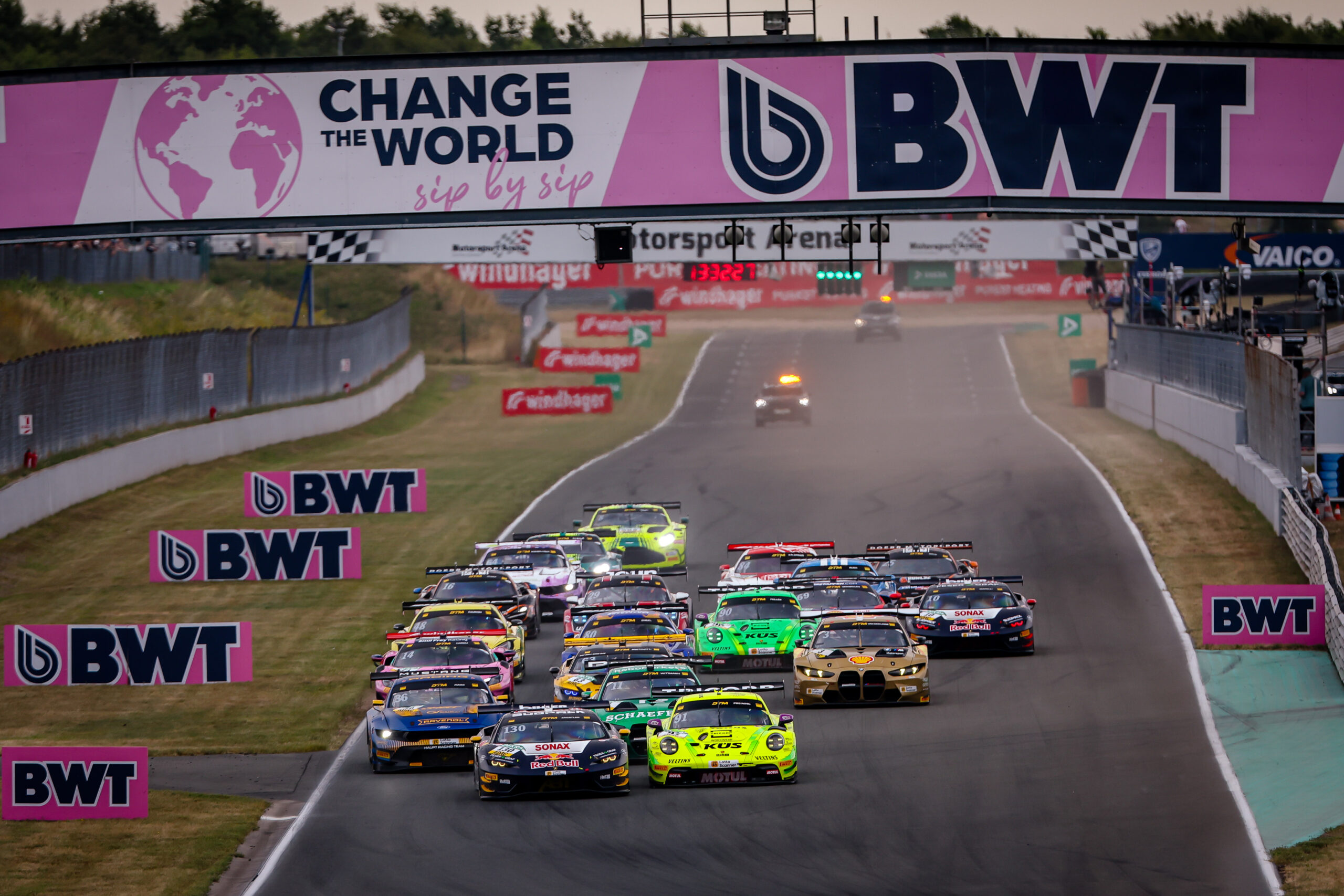 Maro Engel leads the 2026 DTM standings by 21 points after Oschersleben as Preining and Bortolotti score landmark wins in Round 5.