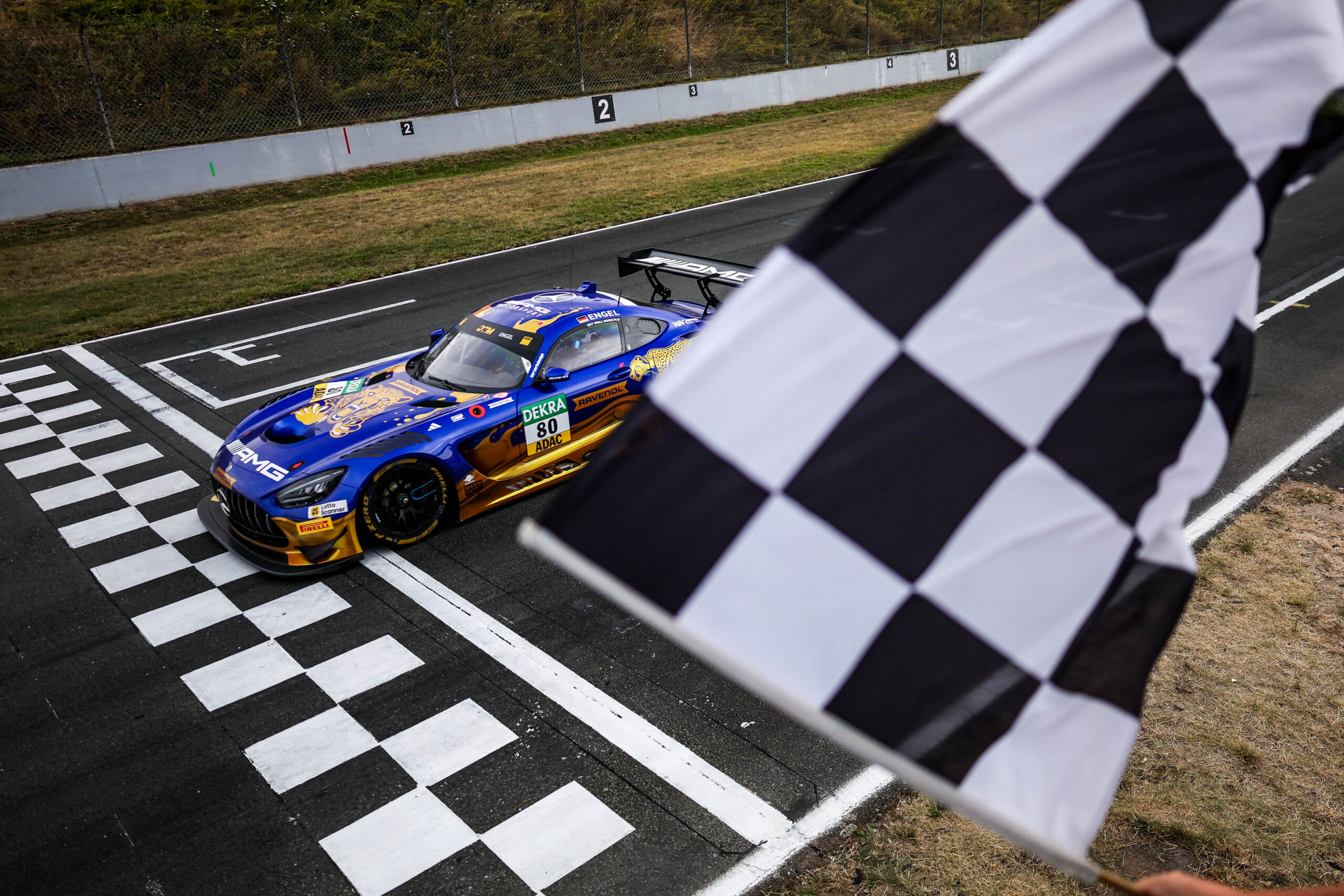 Maro Engel provisionally extended his 2026 DTM lead after Mirko Bortolotti’s Oschersleben disqualification with the result pending appeal.