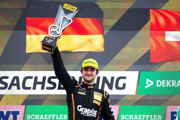 Dörr celebrates “super special” first on-track DTM win in Sachsenring Race 2 Ben Dörr celebrates his first on-track DTM win in Sachsenring Race 2 after mastering mixed conditions and late Safety Car pressure