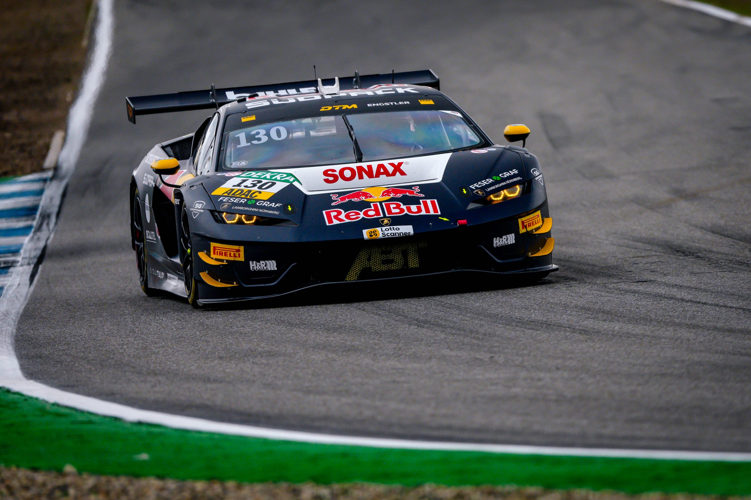 Engstler claims his maiden DTM pole in Qualifying 1 at the Hockenheimring, while Preining strengthens his lead in wet conditions